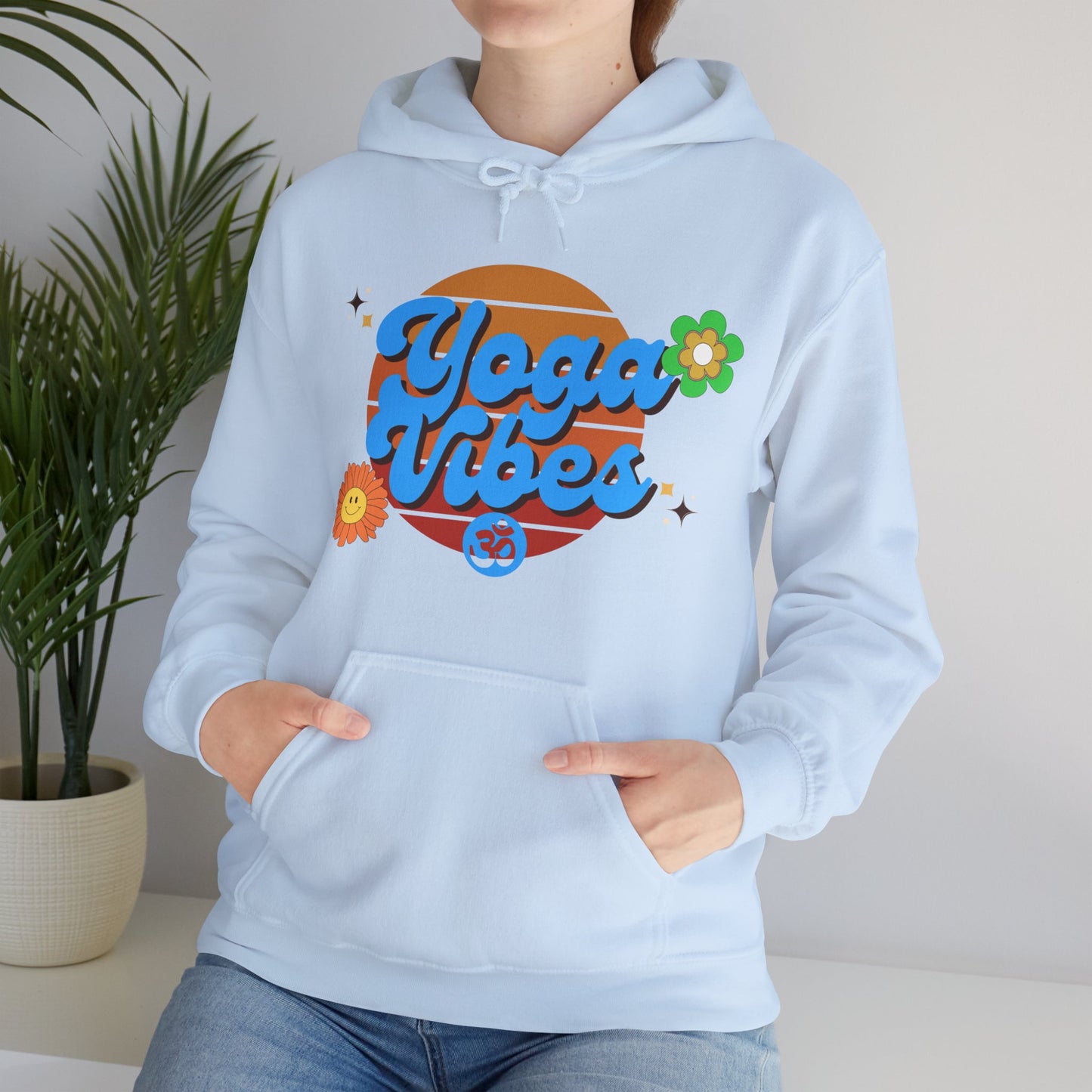 Yoga Vibes Hooded Sweatshirt