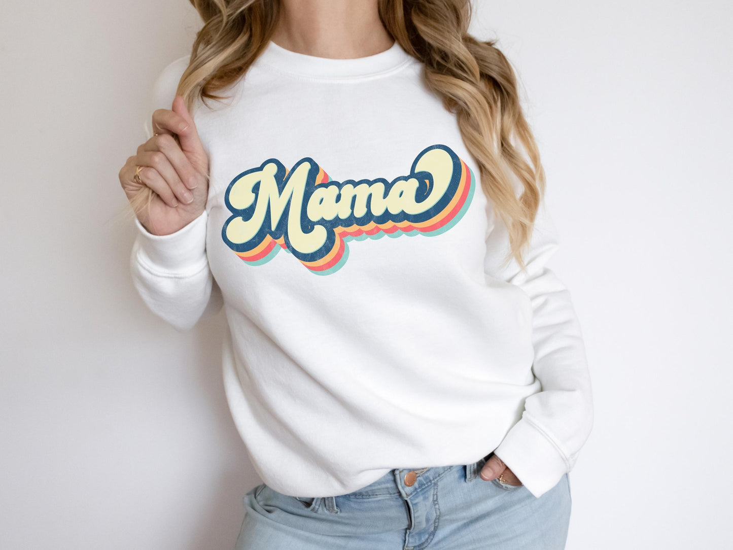 Retro Mama Sweatshirt