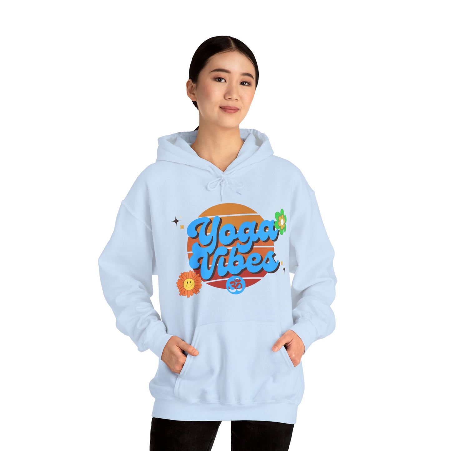 Yoga Vibes Hooded Sweatshirt