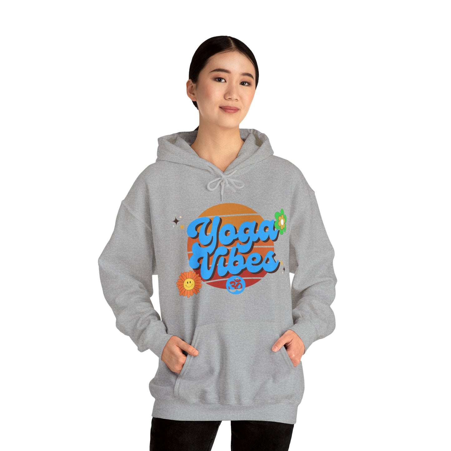 Yoga Vibes Hooded Sweatshirt