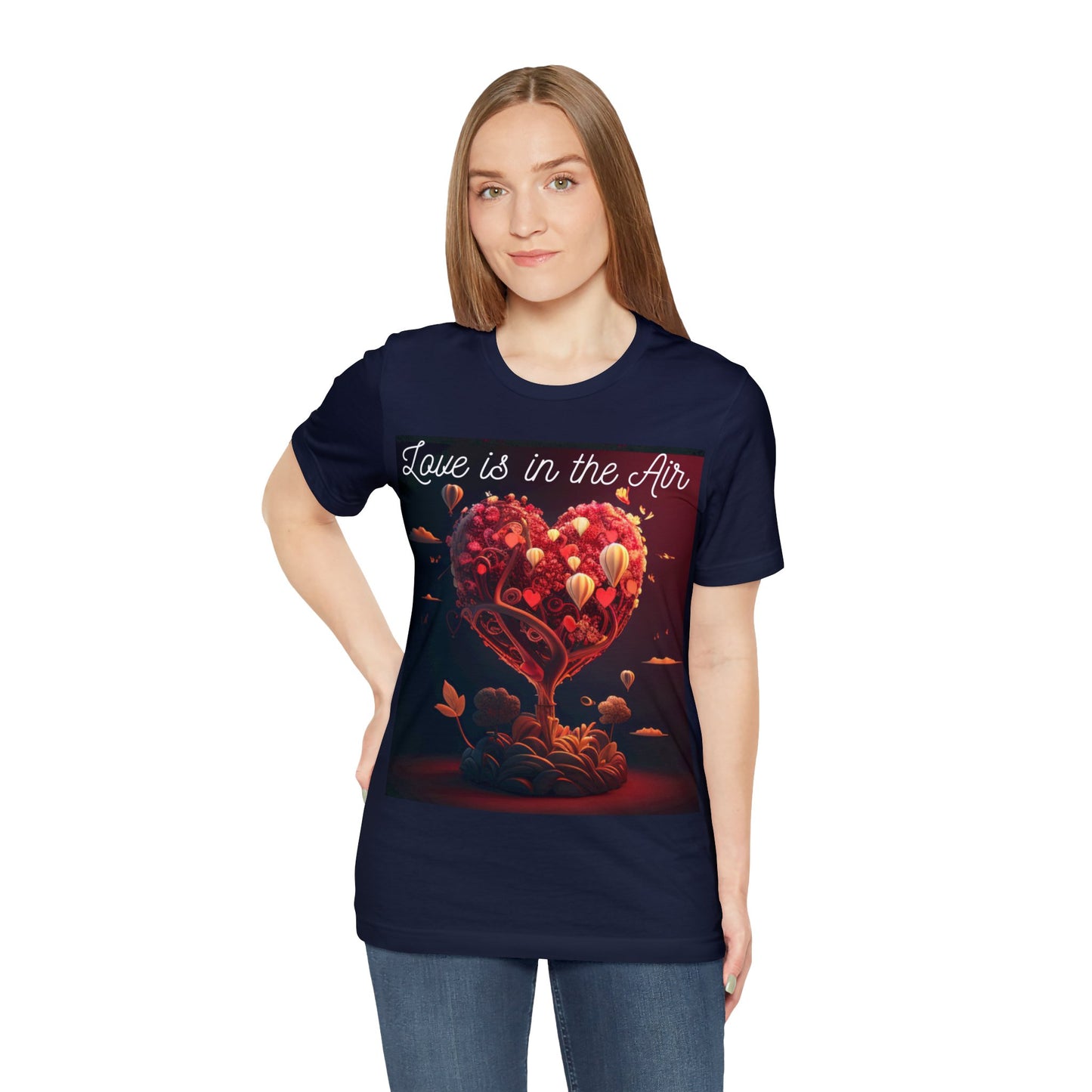 Love Is In The Air Hearts T Shirt