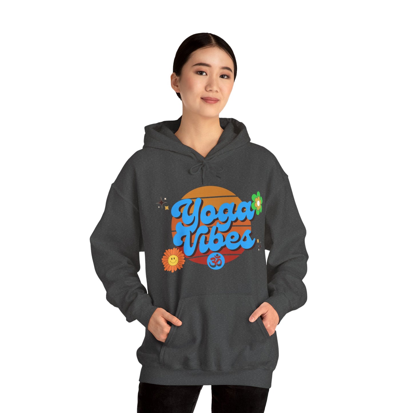 Yoga Vibes Hooded Sweatshirt