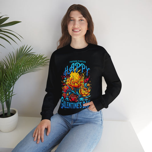 Happy Galentine's Day Sweatshirt Women Friendship