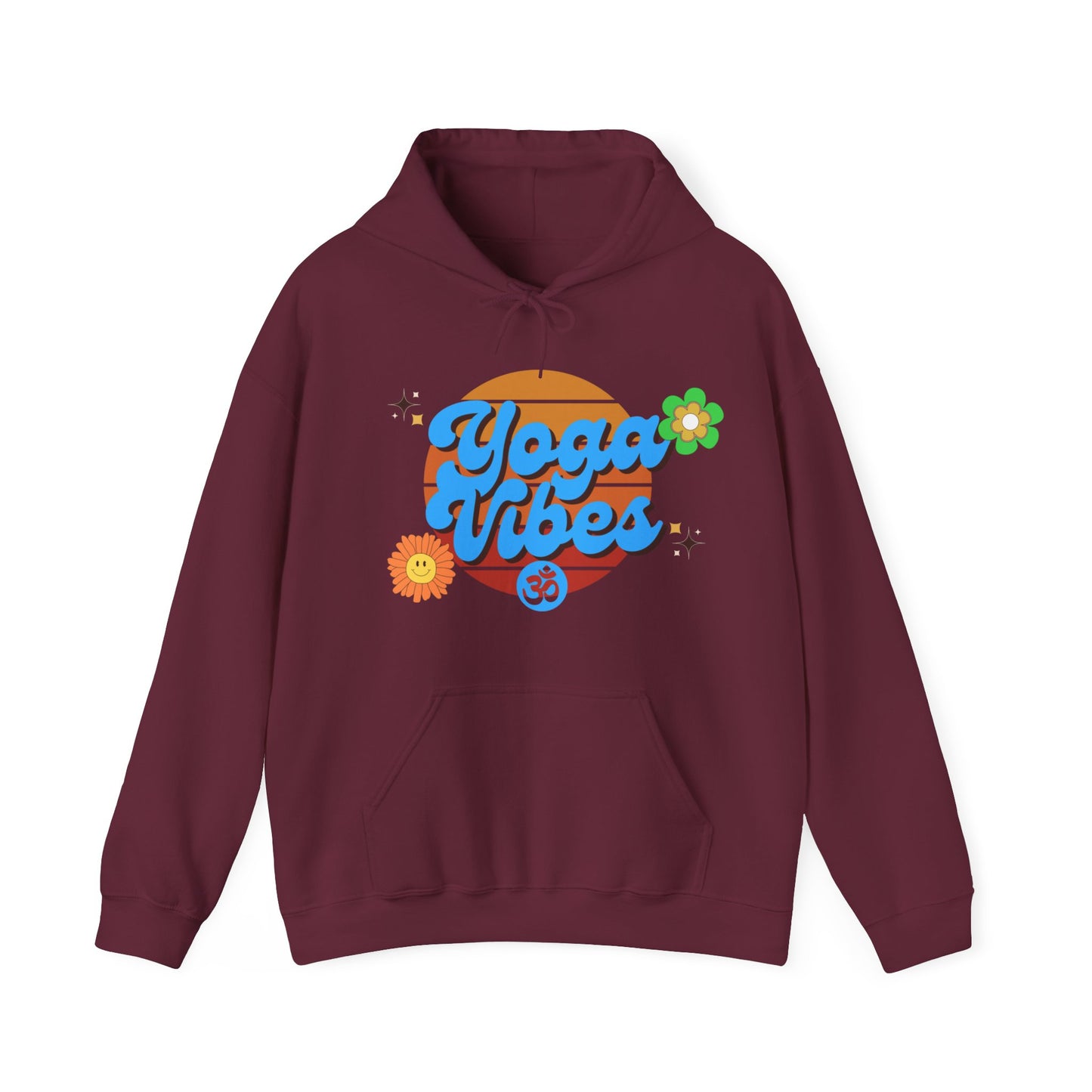 Yoga Vibes Hooded Sweatshirt