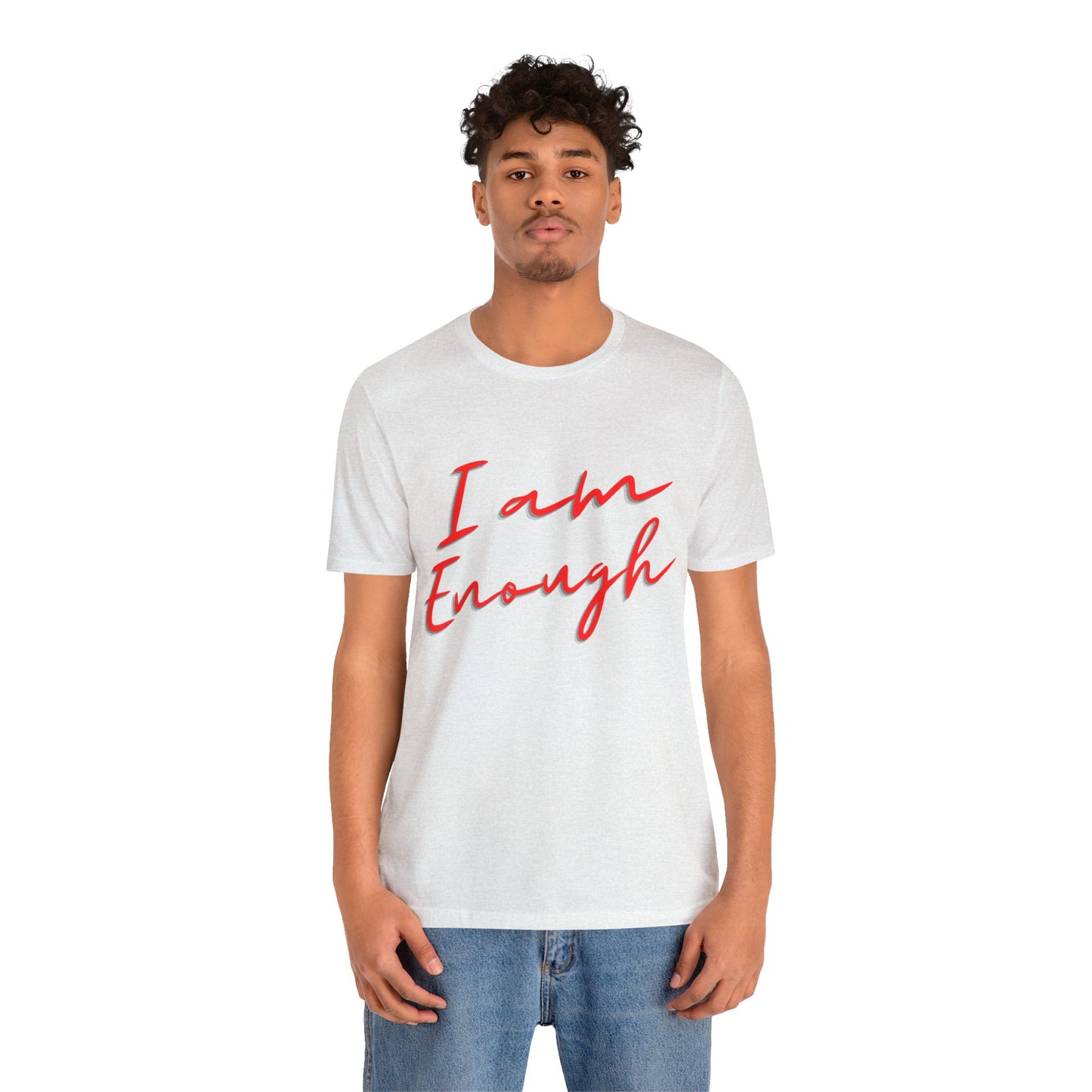 I Am Enough T Shirt, Comfy Minimalist T-shirt