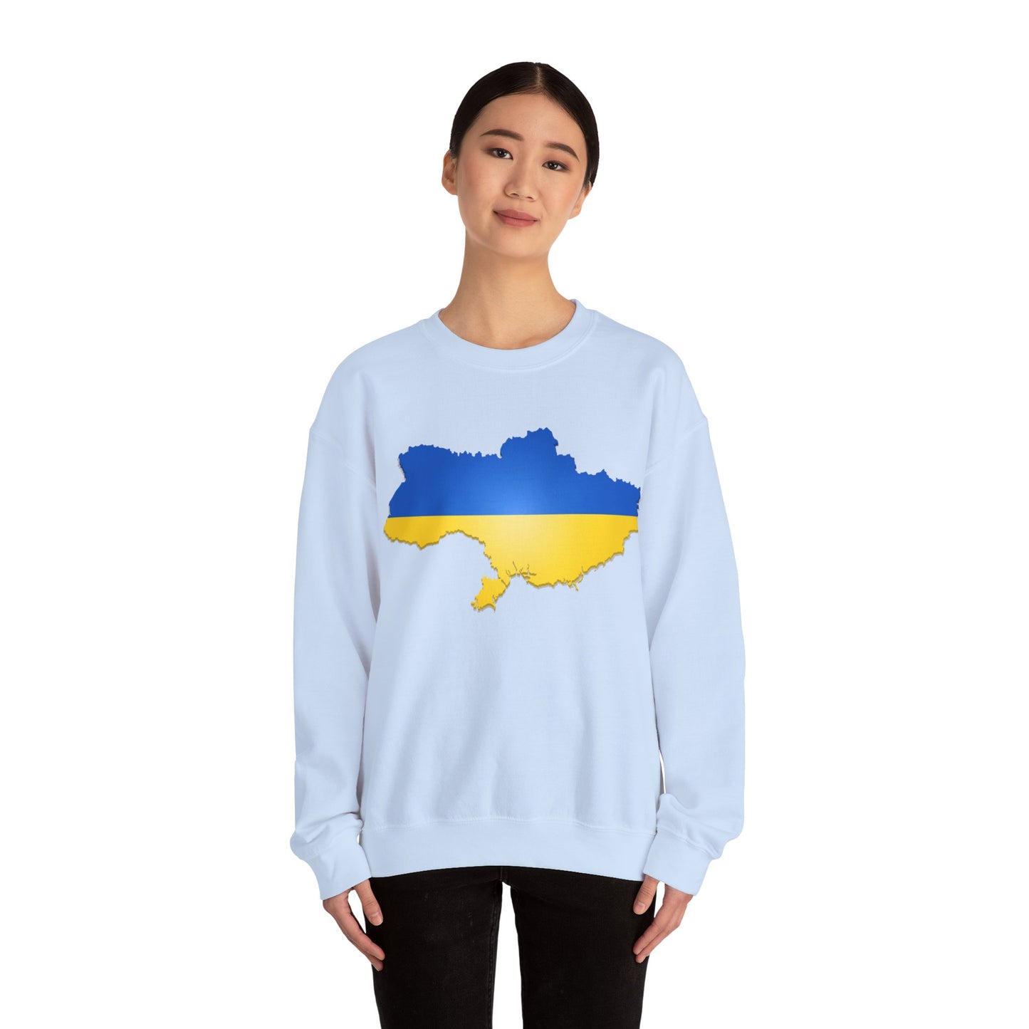 Ukraine Map Sweatshirt