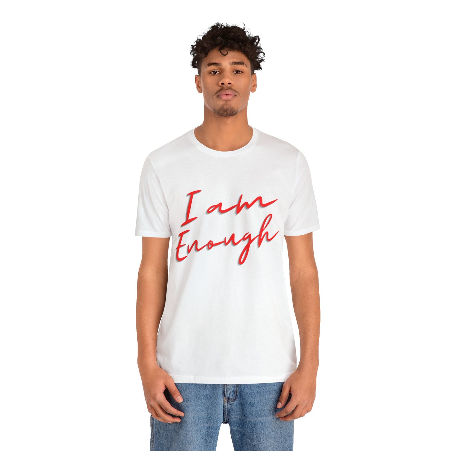 I Am Enough T Shirt, Comfy Minimalist T-shirt