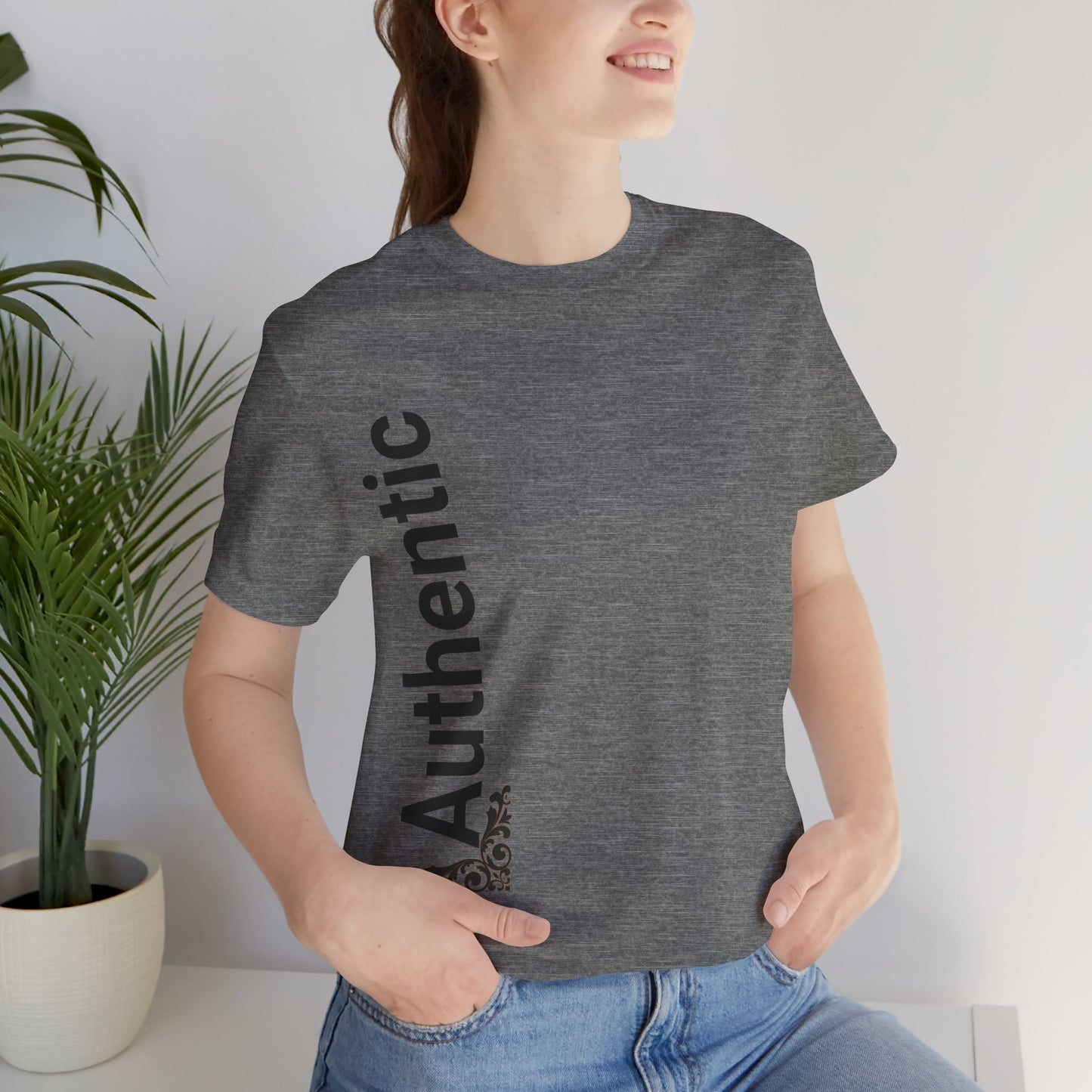 Authentic Unisex Tee for Motivation