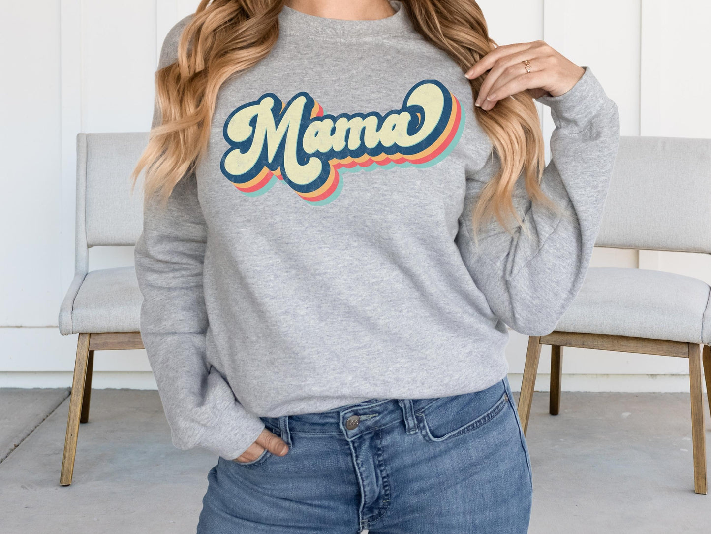 Retro Mama Sweatshirt