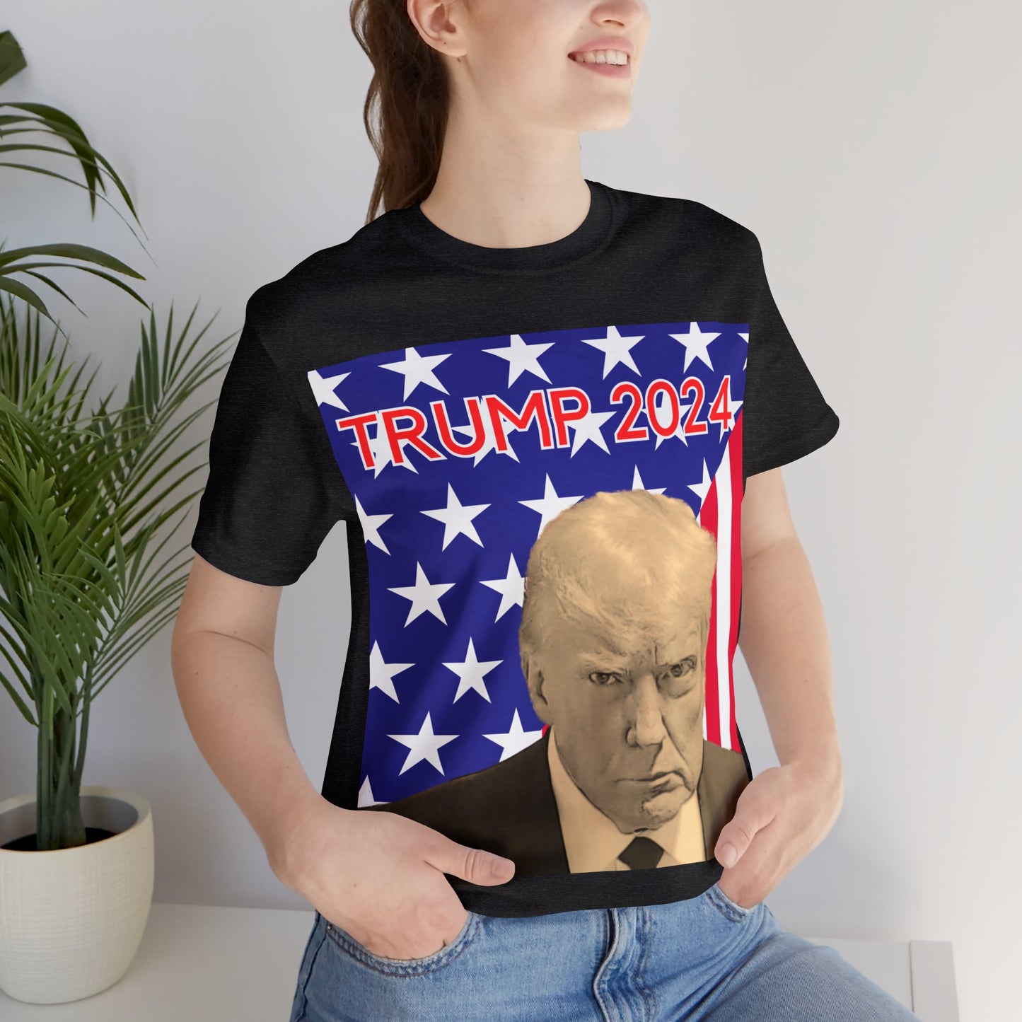 President Trump 2024 Mugshot T shirt