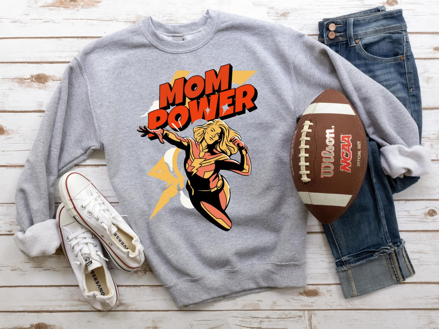 Mom Power Hero Sweatshirt