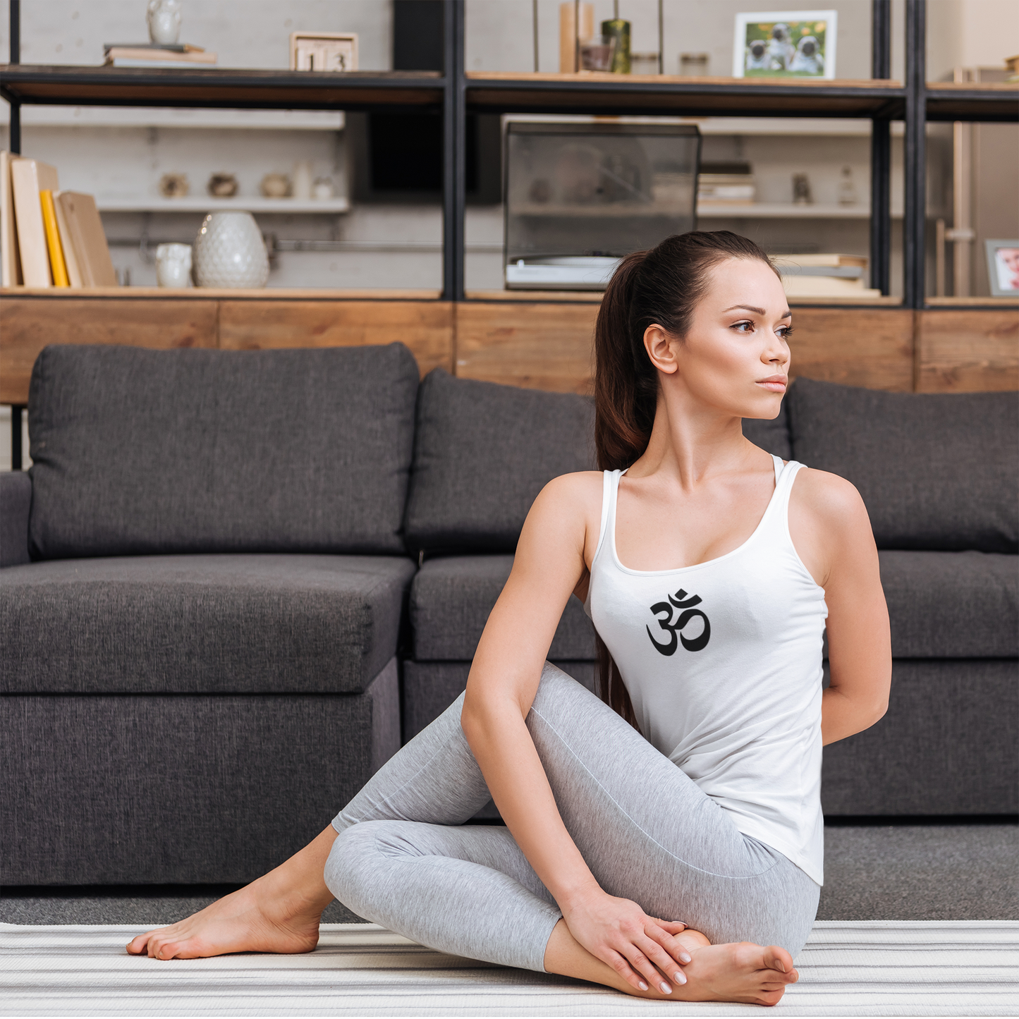 OM Yoga Symbol Tank Top