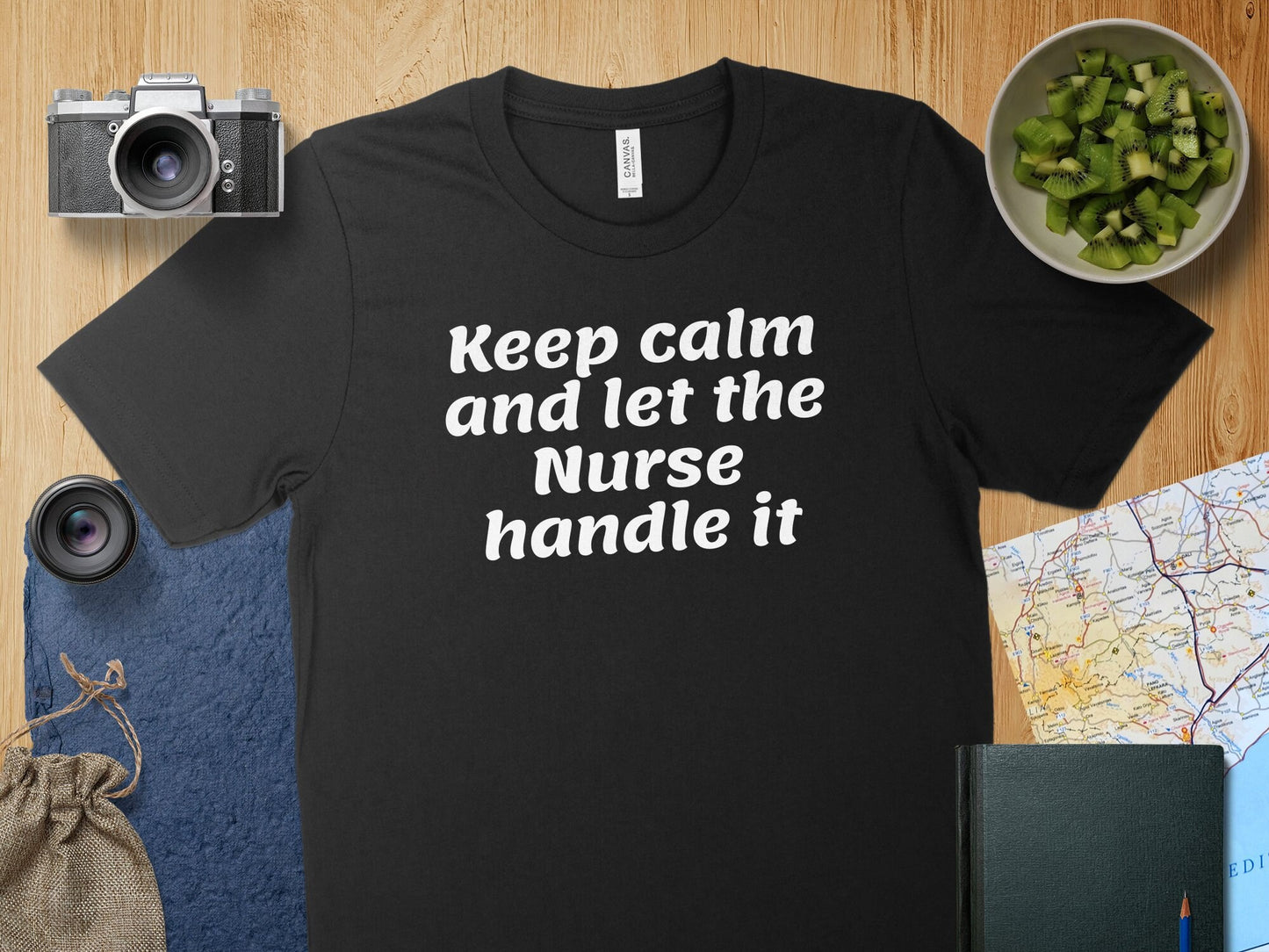 Keep Calm Let The Nurse Handle It T Shirt