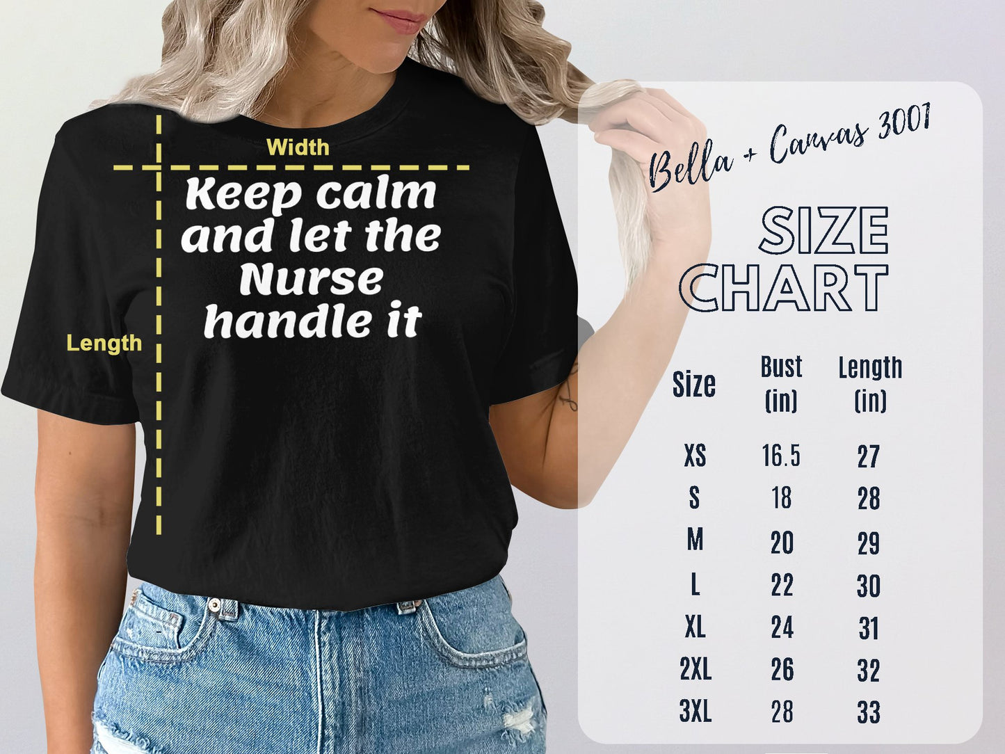 Keep Calm Let The Nurse Handle It T Shirt