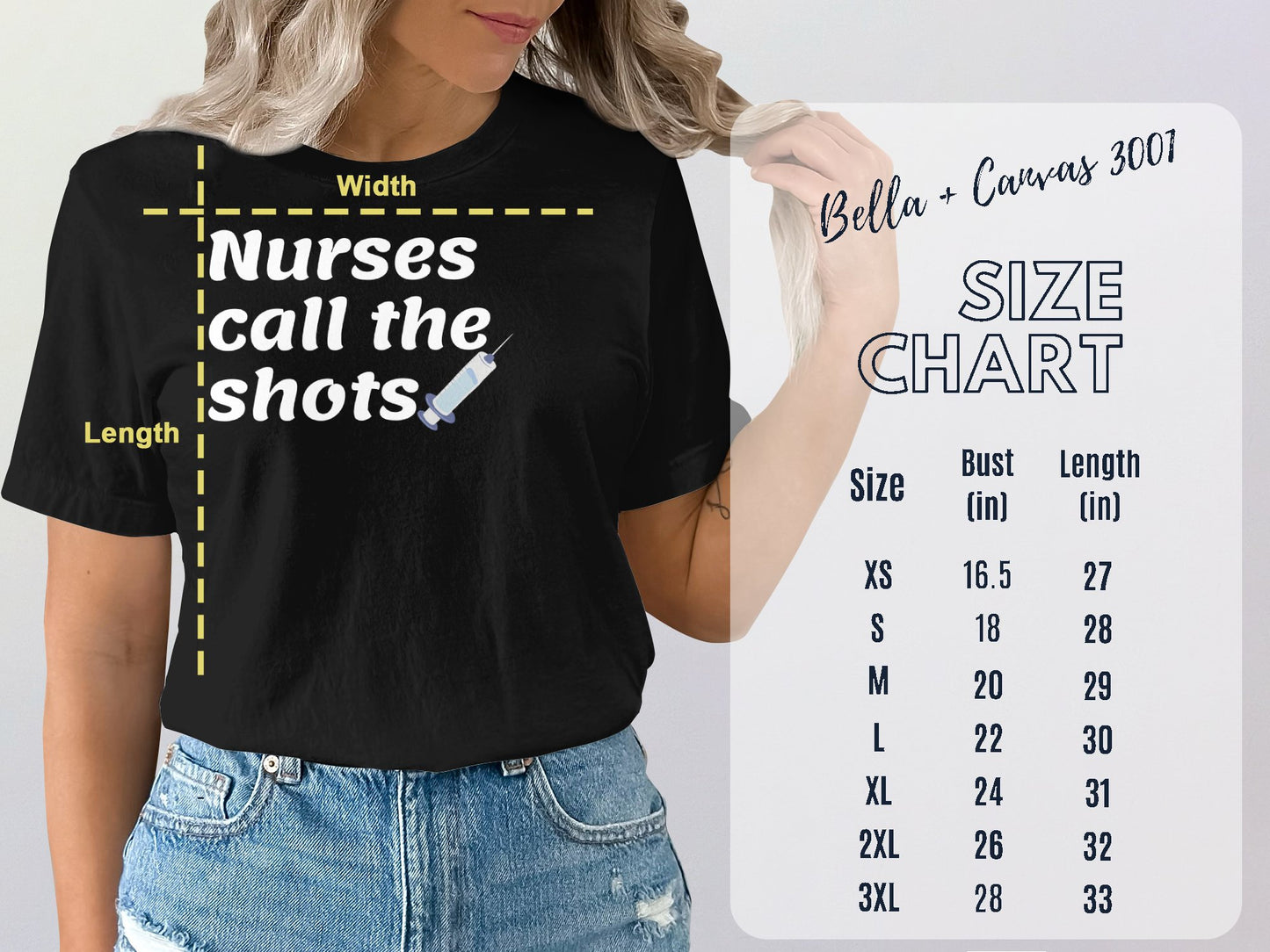 Nurses Call The Shots T Shirt