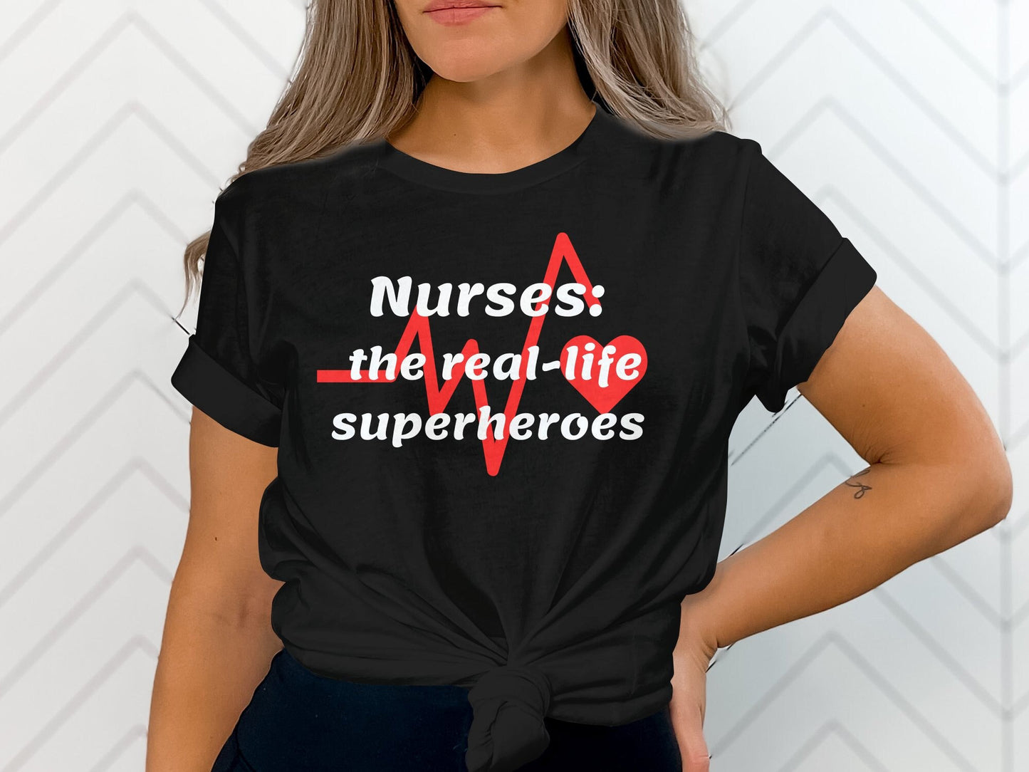 Nurses The Frontline Hero T-Shirt