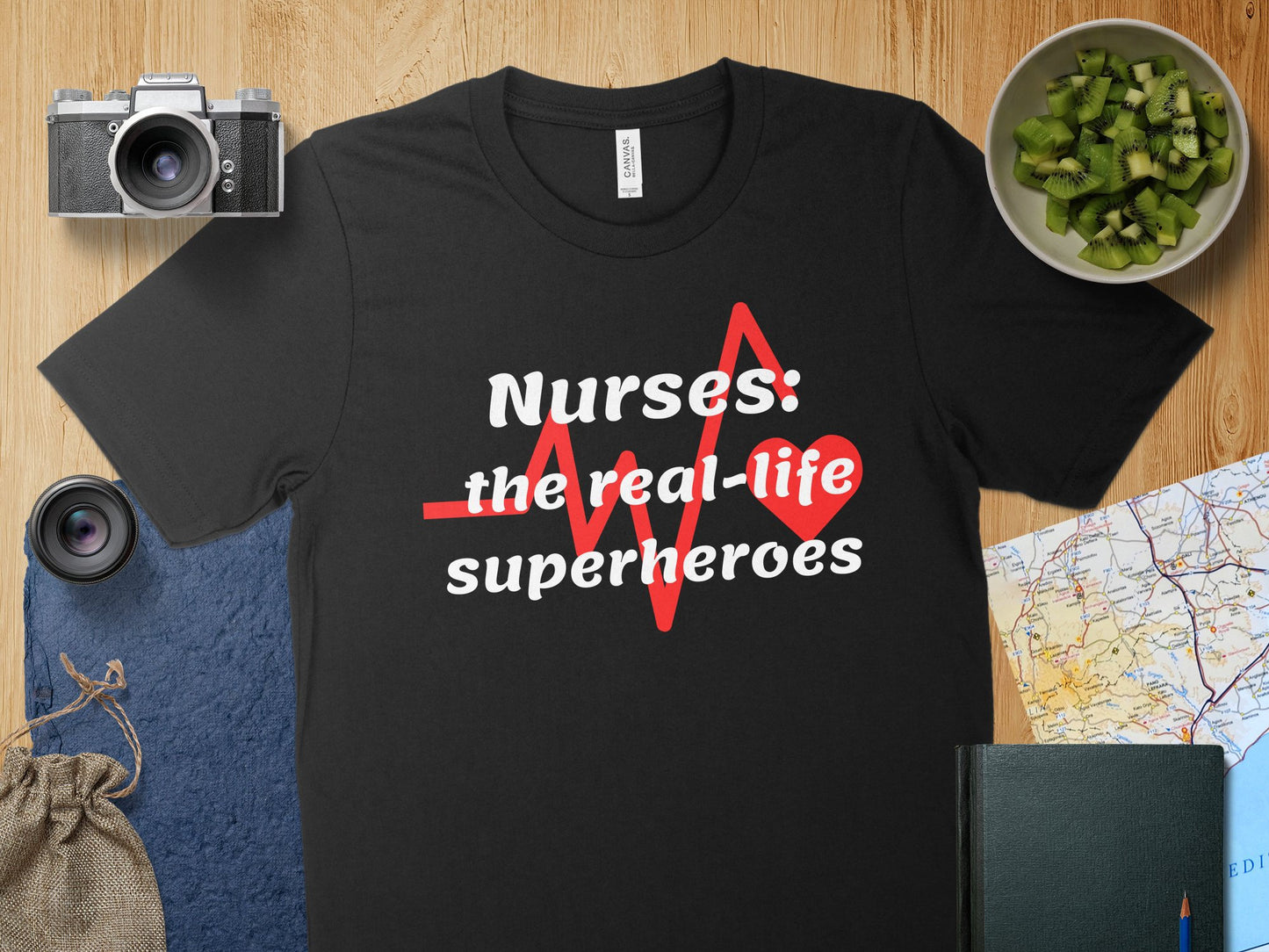 Nurses The Frontline Hero T-Shirt